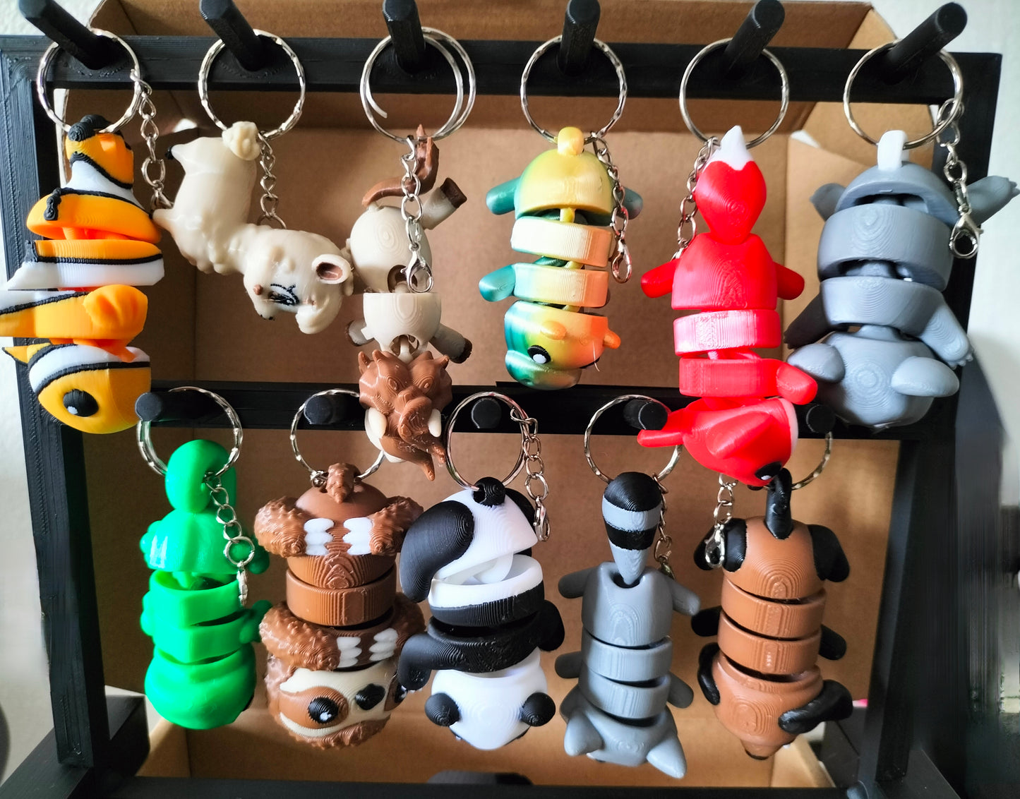 Porte clés animaux